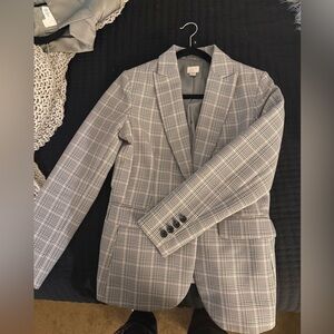 Gray plaid a new day blazer